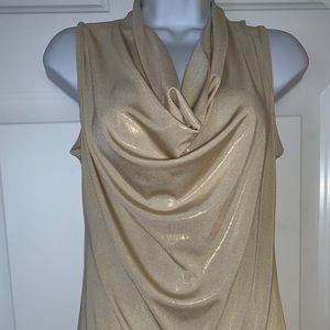 💖Worthington cowl neck top